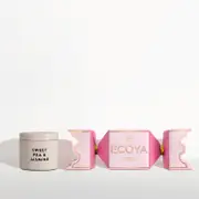 ECOYA Sweet Pea & Jasmine Tin Candle Bon Bon