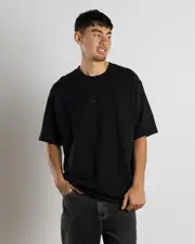 [Lucid] Lucid Men's Code Box Fit T-Shirt in Black Size Large L Black