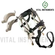 McPherson Equine Dental 4000 Horse Full Mouth Gag Speculum Black Leather Straps