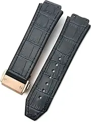 [KAVJU] For HUBLOT Classic Fusion Universe Big Bang Series Watch Strap，Cowhide Rubber Watchband 25-19mm Calfskin Bracelets sport men and wom Watchbands