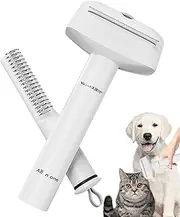 Dog Shedding Brush | Dog Combs for Grooming,Ergonomic Portable Comb, Skin Friendly Pet Grooming Tool for Daily Care Indoor Outdoor