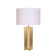 Table Lamp Desk Lamps Bedside Side Light Reading Metal Brushed Gold Lighting Decor