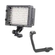 Pro XHG1 2 LED video light for Canon XH-G1 XH-A1 camcorder Manfrotto lite panels
