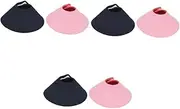 Ipetboom Bird Collar Leather Belt 6 Pcs Bird Bite Collar Bird Protective Collar Anti-Biting Rabbit Collar Wool Poncho Bird Pillow Collar Parrot Cone Collar Anti-Pecking Collar Bird Scarf