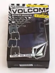 Volcom Assorted Boxer Brief Underwear 4 in Package New Package Men's M