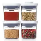 OXO Good Grips Pop 2.0 Mini Container Set 4pc Air Tight Pop 4 Piece