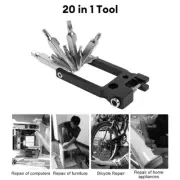 Multi Tool Bicycle Bike Allen Hex Keys Screwdriver Chain Link Repair Tool MTB