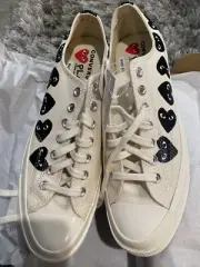 converse Play all star Women 11.5 mens 9.5 shoes Egret White Chuck new size