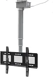 Ceiling TV Mount - Electric TV Lift, Adjustable TV Mount Bracket Fits Most LED, for 26-70 Inch Big Screen TV TV Wall Bracket Mount(A 130cm)