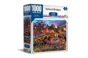 1000pc Crown Grand Series Holland Bridges 68.5cm Jigsaw Puzzle Toys 8y+ Kids
