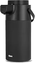 Tiken Airpot Coffee Dispenser with Pump - Coffee Carafes for Keeping Hot - Beverage Dispenser - 135oz/4L Thermal Coffee Carafe for Hot Liquids - Stainless Steel Insulated Coffee Thermos Carafe
