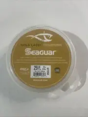 Seaguar Gold Label Fluorocarbon 25 lb Leader Wheel 25 Yards