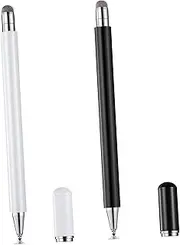 Angoily Capacitive Touch Screen Stylus Double-Ended Fine Tip Stylus Pencil for Mobile Devices High Precision Noiseless Wide Compatibility