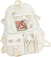 [Generic] School Bag - Backpack for Teenager,Lightweight Teen Girls School Backpacks with Bear, 40 X 30 X