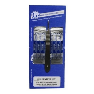 Scalpel Kit 2 Count By Agripro Enterprises