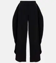 [Alaia] Alaïa Wool grain de poudre balloon pants AU 12 black
