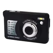 Digital Camera, Kids Camera with 32 GB SD Card for Teens Boys and Girls (Black)