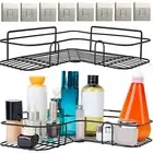 2 Packs Shower Caddy Shelf Bathroom Corner Bath Storage Holder Organizer Rack US