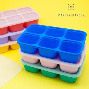 【MARCUS&MARCUS】動物樂園造型矽膠副食品分裝保存盒3入組-(多款任選)