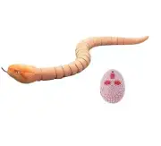 fashionclubs rc snake realistic remote control snake toy, fast moving simulation