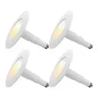 4-Pack 5/6" 5CCT Retrofit LED Recessed Lighting,Selectable 2700K/3000K/3500K/...