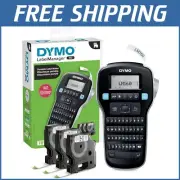 LabelManager 160 Bundle: Compact Label Maker with Customization & LCD Display