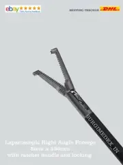 Lapro Right Angle Dissecting Forceps 5mm*330mm, ratchet, locking, New, Complete