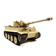 Almost Full Metal 1/16 Mato Tiger I RTR RC Military Tank Model BB Yellow 1220