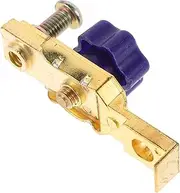 STOBAZA Battery Clamp for Motorbike Disconnect Switch Power Cut Off Easy Install Metal Protector