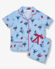 NEW PETER ALEXANDER ROALD DAHL MATILDA TOP & SHORTS PJ SET JNR 8 RRP$69.95