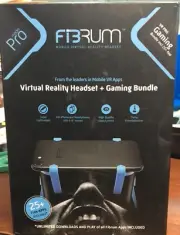 Fibrum Mobile Virtual Reality Headset And Gaming Bundle