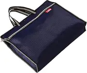 GAXIRE Portable Document Bag with Dual Storage Oxford Laptop Briefcase for School Office and Business Organization for Travel and File Management