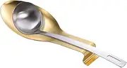 plsyyuw Stove Spoon Holder | Spoon Rest for Spoon,Stainless Steel Utensil Rest Cooking Accessories, Large Size Spoon Rest Kitchen Decor for Stove Top