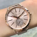 現貨 MICHAEL KORS MK3845 手錶 37MM 玫瑰金 晶心設計 玫瑰金米蘭錶帶 米蘭錶 女錶