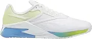 [Reebok] Women's Nano X2 Cloud White/Essential Blue/Acid Yellow 10 B