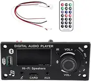 Bluetooth HiFi Amplifier Audio Power Class D Amplifier for Car Marine Stereo Audio Speaker, 2X 50W