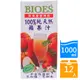 囍瑞BIOES100%純天然蘋果汁1000mlx12入/箱【愛買】