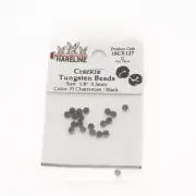 Hareline Crackle Tungsten Beads