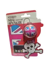PINK COOKIE Mini-Rechargeable Bomb Speaker Keychain ~ USB Power Cable Included
