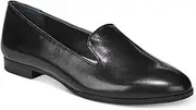 [Alfani] Womens Oceanaa Leather Closed Toe Loafers, Black Leather, Size 6.5 US
