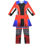 Kids Girls Descendants 3 Evie Jumpsuit Cospaly Costume Halloween Fancy Dress - 10-11 Years