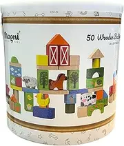Magni - Building Bricks in sorter Box - Animal Farm (3907)