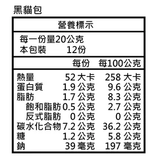 【新竹黑貓包】黑貓包(12粒/盒) (免運)