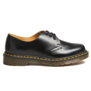 Dr.Martens 馬汀 1461 SMOOTH 平底3孔綁帶低筒亮面牛津鞋 硬皮馬丁紳士鞋 休閒皮鞋11838002