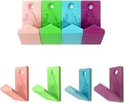 4 Pack Cutting Mat Hanger/Storage for Cricut, Standard Grip Mat Holder, Accessories for Explore One/Air/Air 2/Maker (Color Bundle)