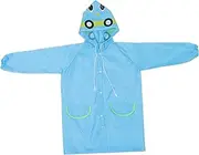[TEMPNAP] Adorable Raincoat with Big Hat Rain Suit for Boys and Lightweight Durable Cartoon Pattern for Daily Wear Travel and Outdoor Activities