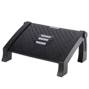 Ergonomic Foot Rest Under Desk, Adjustable Height Office Foot Rest for Under Desk at Work, Foot Rest Under Desk