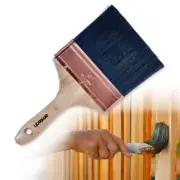 DECORATING PAINT BRUSH 2x Extra Wide Emulsion Stain Varnish Gloss Fence Panel UK