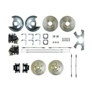 For 1973-1977 Monte Carlo Front & Rear Brake Conversion Kit The Right Stuff