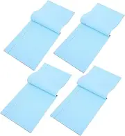 Beavorty Student Notepad Set 4pc Memo Pads Scratchproof Paper Lined Writing Pads for Office Home